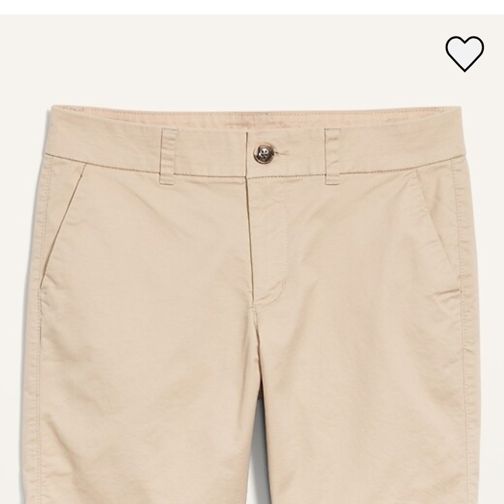 Classic Tan Women's Mid-rise Twill 9-inch Shorts